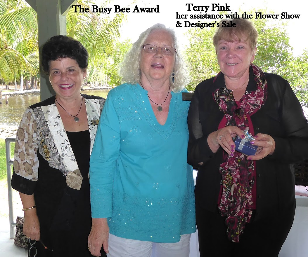 Terry Pinck & Elizabeth Keeler- Busy Bee Award Recipients